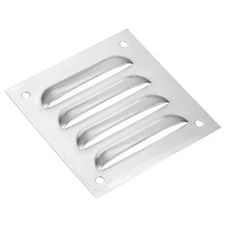 4" x 4" Vent Cover 304 Stainless Steel Screen Air Grille Ventilation Cover
