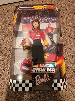 1999 Vintage Barbie Collector Edition Nascar Official #94 Barbie Doll Coca-Cola 