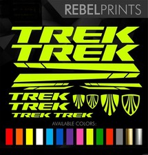 Trek Bike Decals Vinyl Road/Mountain Bike Choose Your Color