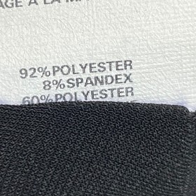 Vtg Jessica McClintock Black Halter Neck Size 8 Ruched Wide Leg Jumpsuit Dressy