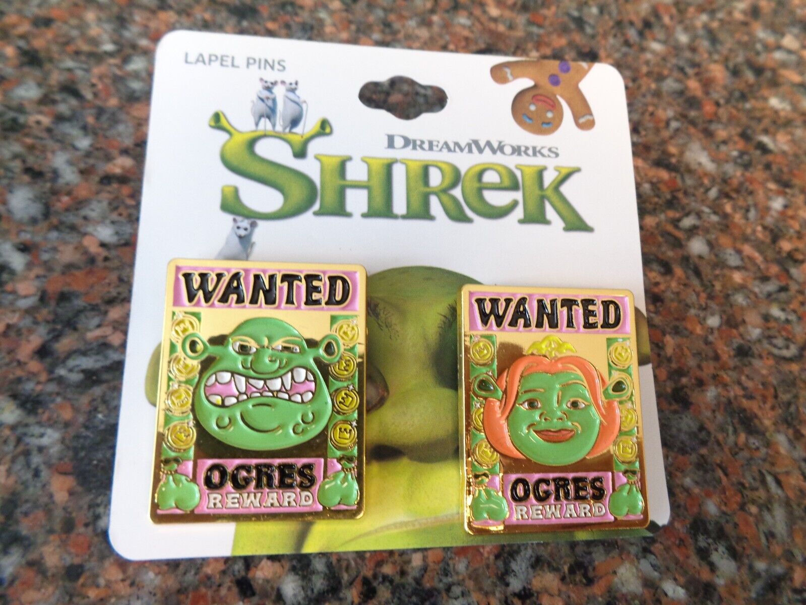 Feeling Shrexy Enamel Pin Shrek and Fiona Pin 