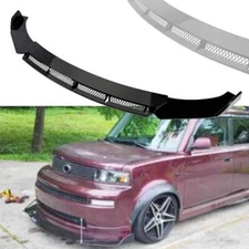 3PCS Glossy For Scion	xB Wagon Front Bumper Lip Spoiler Splitter Stabilizer AT