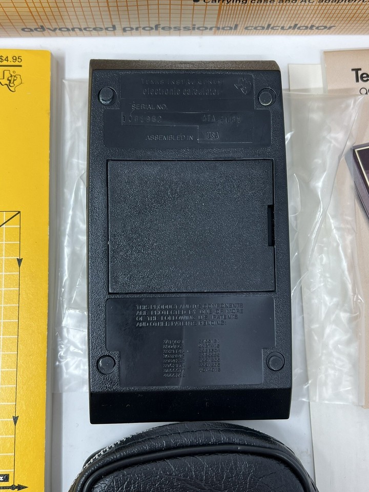 TI Texas Instruments TI55 Calculator, With Box and Accessories New