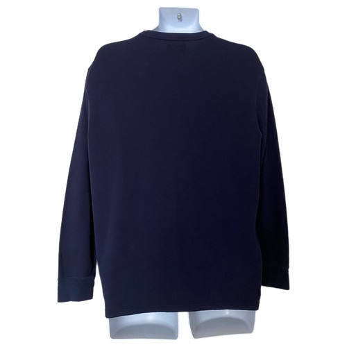 Polo Ralph Lauren Men's Navy Waffle Knit Thermal Long Sleeve Shirt Sz XL - Picture 5 of 5