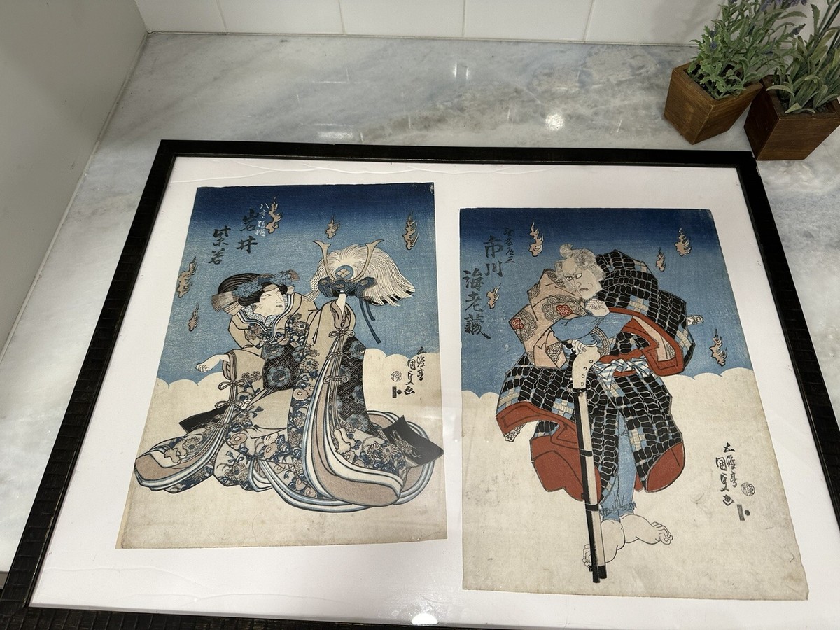 列女百人一首/1847年(177年前)刊行/葛飾北斎骨董品アンティーク和本古文書 Katsushika Hokusai 葛飾北斎 | Various Pictures by Hokusai