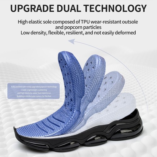 Indestructible Safety Work Shoes Steel Toe Breathable Work Boots Mens Sneakers - Picture 13 of 23