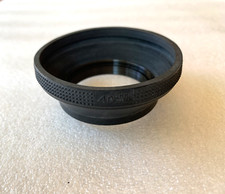 collapsible rubber 49mm lens hood to fit normal lenses.