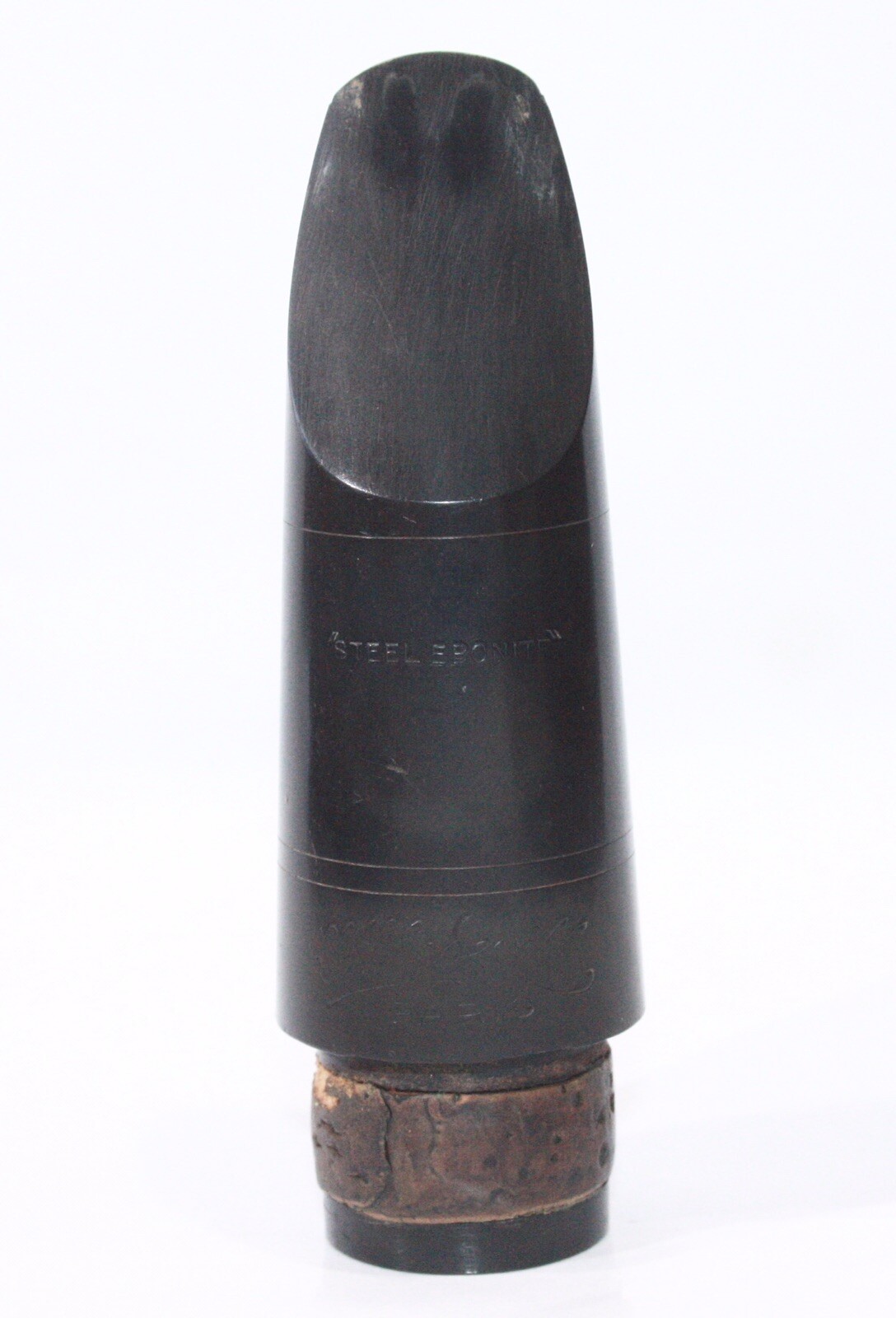 Steel Ebonite Artistic Facing CC Charles Chedeville Mouthpiece