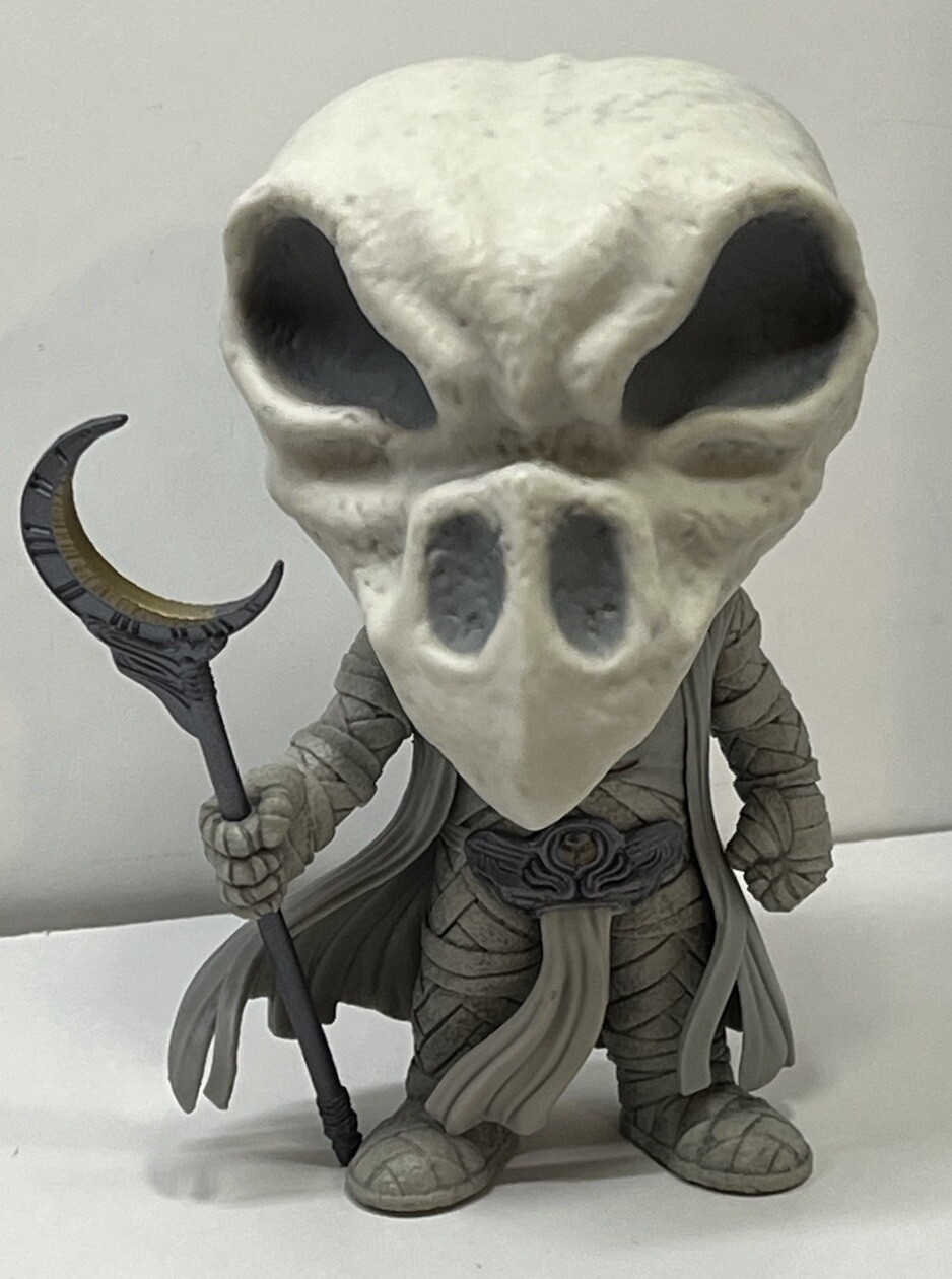 Khonshu Funko Pop Figure 1049 Marvel Moon Knight Grayscale Dark Horror - No Box