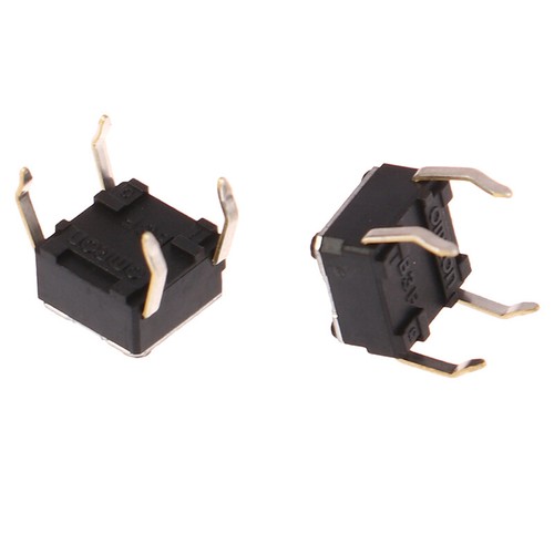 5Pcs 6*6*4.3mm Light Touch Switch Mouse Push Button Tactile for Omron B3F _xi