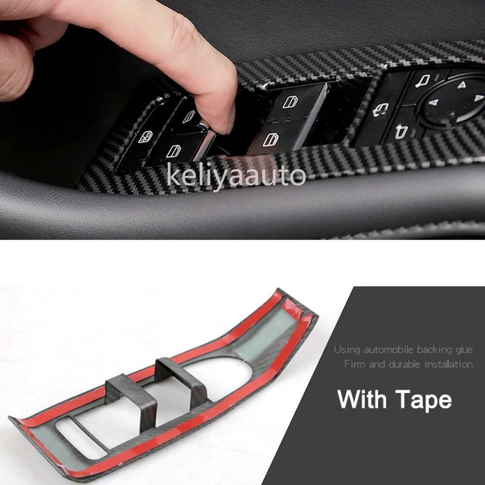 For 2020-2024 2025 Mazda 3 CX30 Accessories Door Window Switch Panel Cover Trim - Image 4 of 4