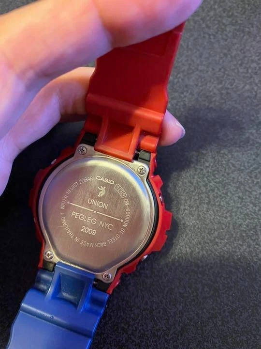 CASIO DW-6900UN-4JR G-SHOCK UNION PEGLEG Collaboration Watch