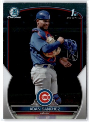 2023 Bowman Chrome Prospects Adan Sanchez Chicago Cubs #BCP-219