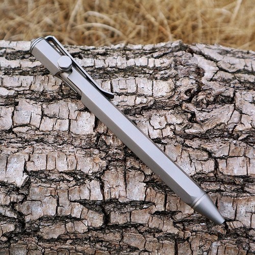 Titanium Alloy Pocket Ball Pen Signature Working Portable EDC Outdoor Record Pen - Picture 3 of 17