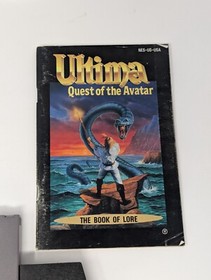 Ultima: Quest of the Avatar (Nintendo Entertainment System, 1990) NES CIB