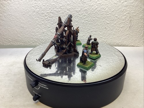 Warhammer Fantasy- Bretonnian Trebuchet incomplete painted metal MS61472 - Picture 7 of 8