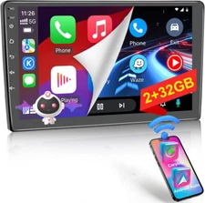 10.1" Android 13 Apple Carplay Car Stereo GPS Navi BT MP5 Radio 2+32GB 2Din