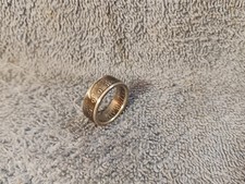 1993 90  Silver  Half Dollars  size 10 coin ring handmade