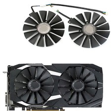4PIN Graphics Card Cooling Fans Fit For ASUS DUAL-RX580-8G Repair Part