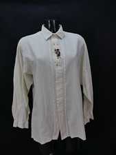Size L costume shirt Hammerschmid cream wedding loader embroidery shirt th1477