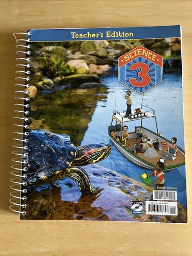 Bob Jones Science 3 homeschooling BJU Teacher edition with cd
