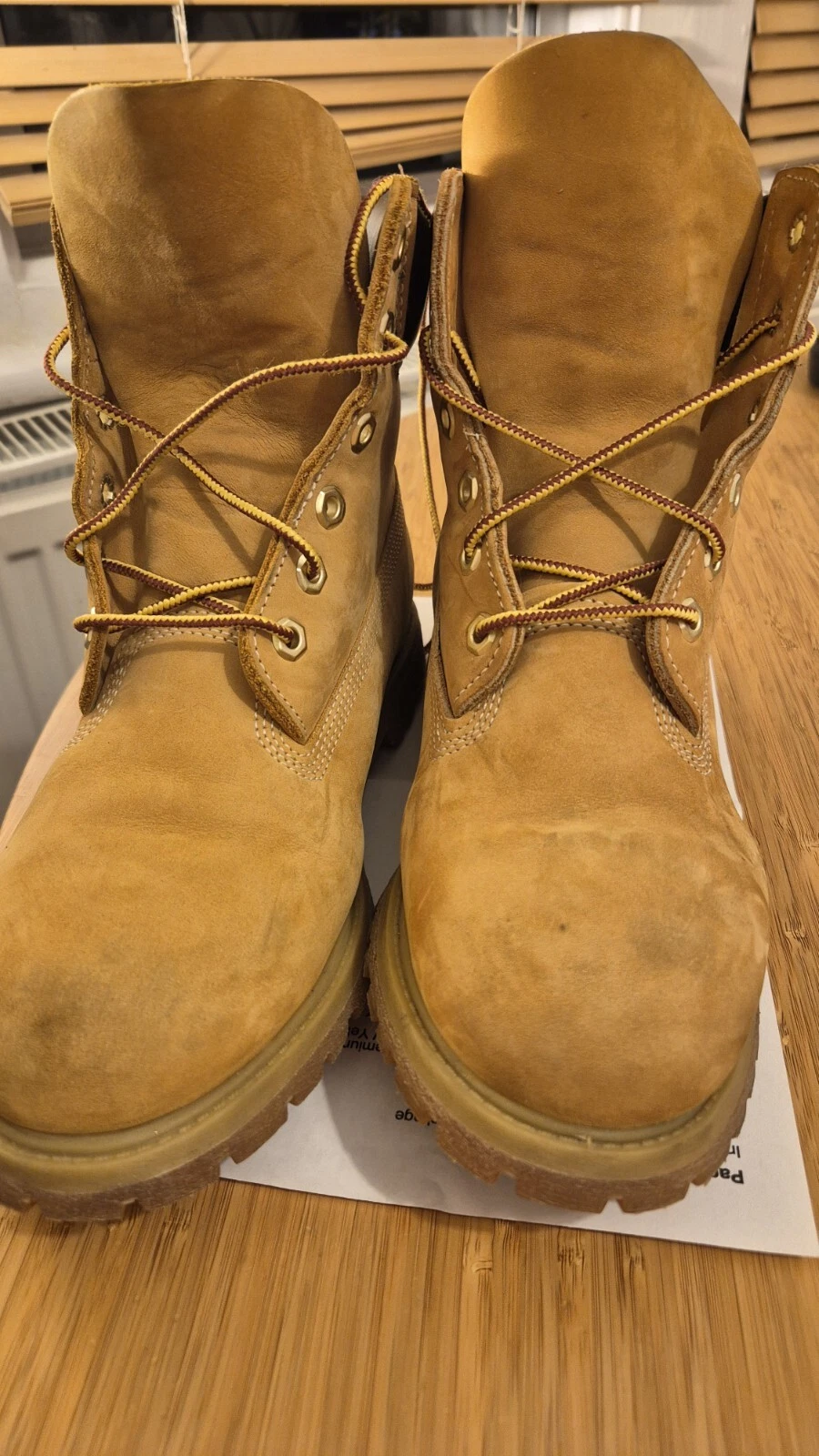 Stivali Timberland donna premium 6 pollici 9W US 8 UK 10361 usati una volta