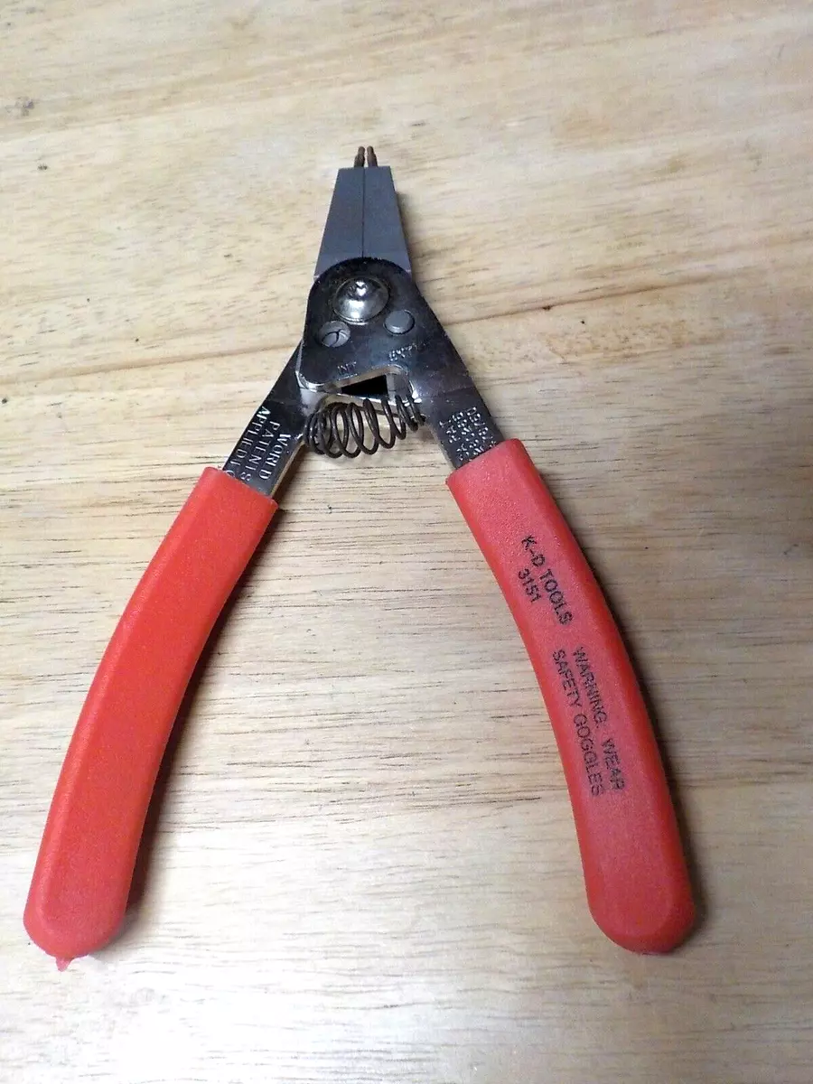 K D TOOLS 3151 INTERNAL EXTERNAL SNAP RING PLIERS EXCELLENT PREOWNED CONDITION
