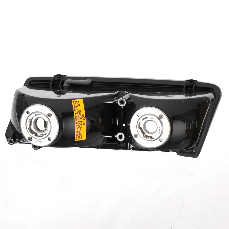 Carcasa de lente de faro lateral derecho Pontiac Grand Am genuina GM 1989-1991 16516756 Foto 3 de 4