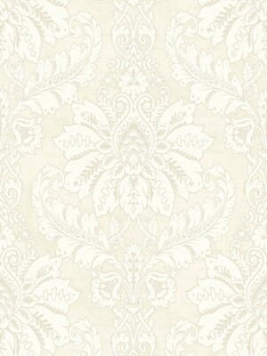 Papiertapeten, Blumen Tapeten, Wohnzimmer Tapeten, Creme, Gold