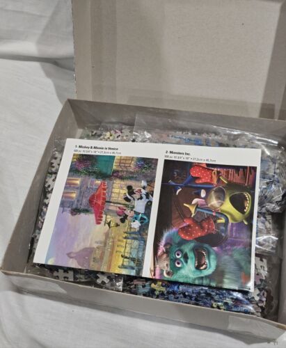 *NEW* Disney 8 Pack Puzzles (4)-150, (2)-(300 & (2)-500 Pc. Open Box/Sealed Bags - Picture 3 of 8