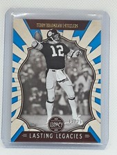 Terry Bradshaw 2019 Legacy Lasting Legacies BLUE (13/25) Pittsburgh Steelers