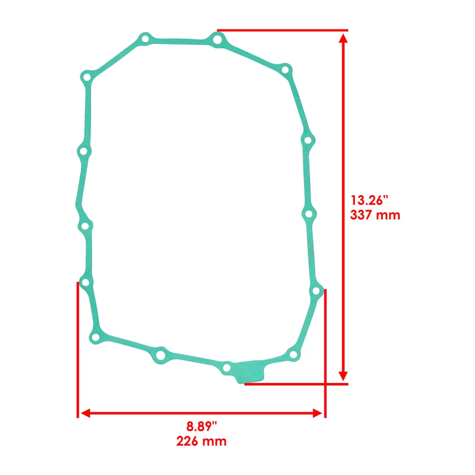 Junta de cubierta de embrague para Honda VT600C Shadow VLX 1988 1989 1991-1997 Foto 2 de 4