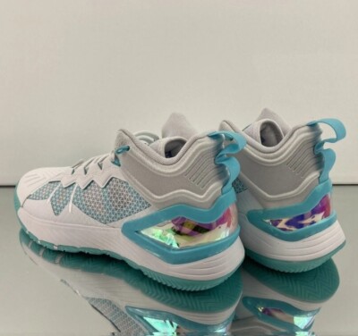 Adidas D Rose Son of Chi Cloud Basketball Shoes Mens 8 White Pulse Aqua adidas D Rose Son of Chi Christmas Men main image 2