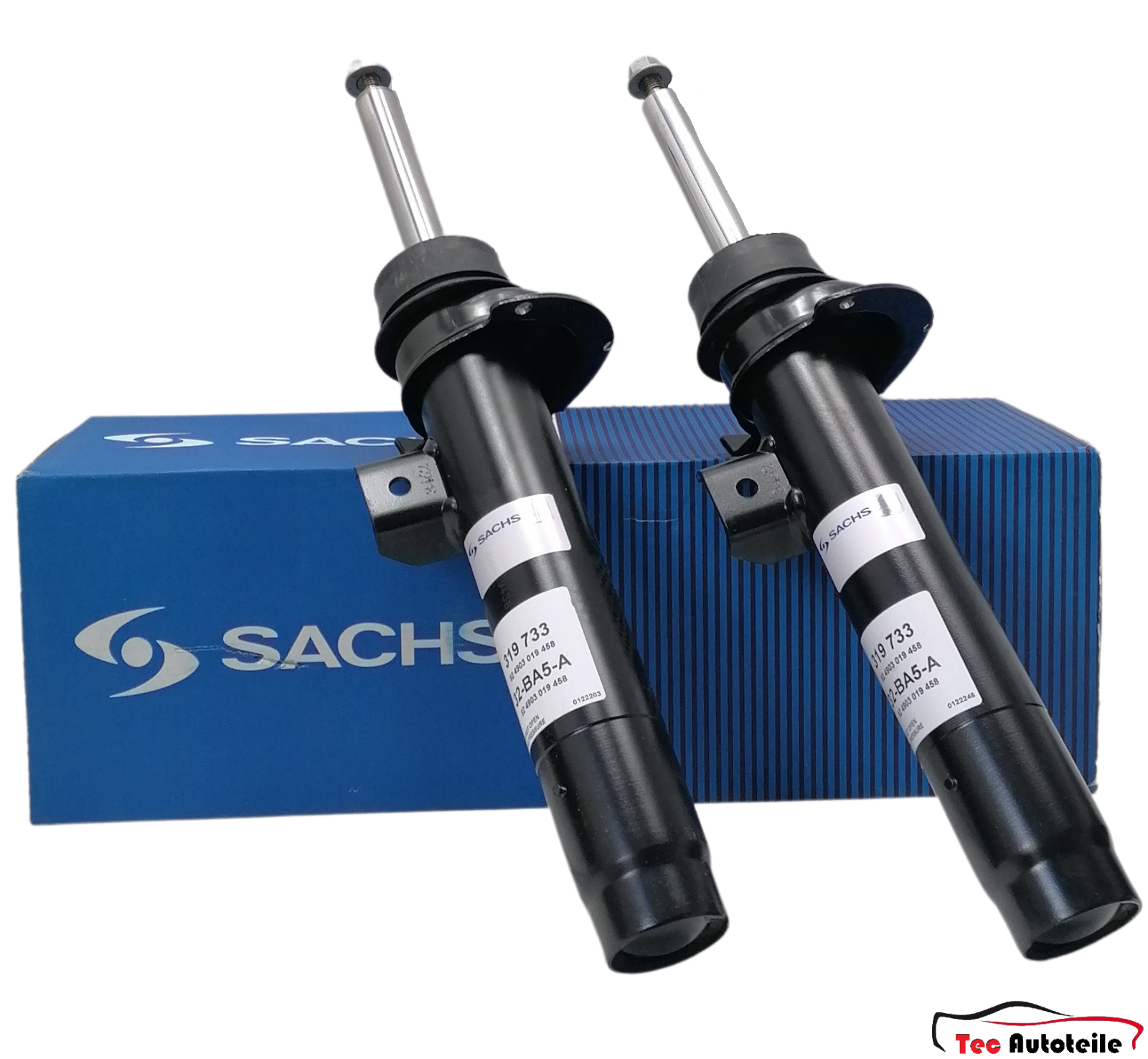 Sachs Stoßdämpfer 318 143 - Auto Stoßdämpfer Gasdruck Einrohr-System
