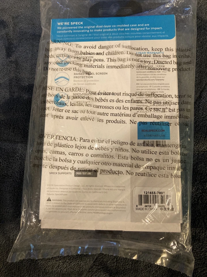 Speck iphone чехол 6s/7/8 Candyshell подходит бирюзовый новый - Изображение 4 из 4