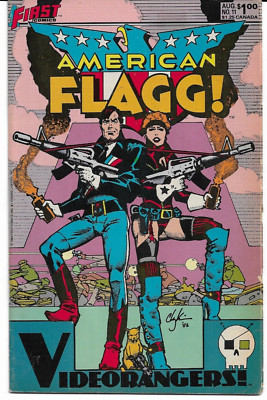 AMERICAN FLAGG! #11 (1984)  First Comics series [Limited Supply of these issues]