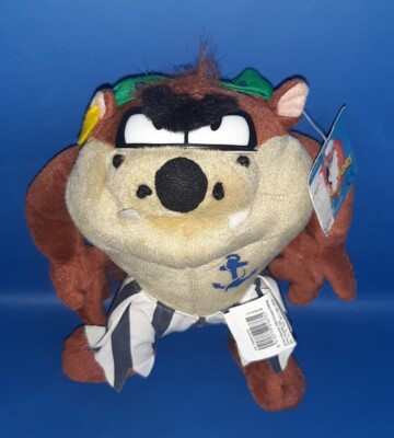 Peluche Tasmanischer Teufel Looney Tunes 25 cm Plüsch Big Headz Plüsch Tasmanien