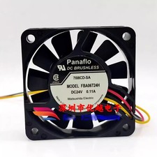 1PCS FBA06T24H DC24V 0.11A 60 60 15MM 3-Wire Inverter Cooling Fan