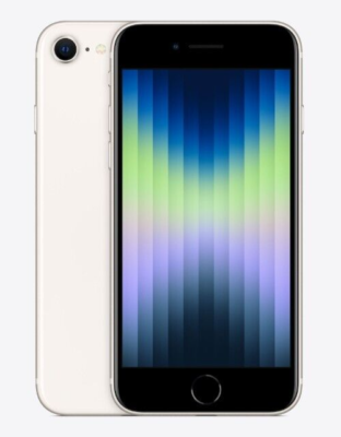 Apple iPhone SE (3rd Gen) - Unlocked - 128GB - Starlight