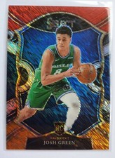 🏀Panini 2020-21 JOSH GREEN Rookie RED WHITE ORANGE Shimmer Select #78 Rc🏀