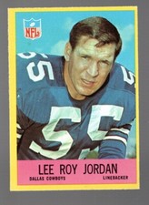 Lee Roy Jordan 1967 Philadelphia #54 RC
