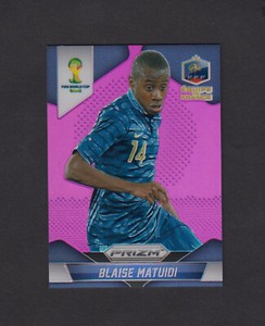 2014 Panini Prizm World Cup Blaise Matuidi #80 Purple 03/99 RC Basis