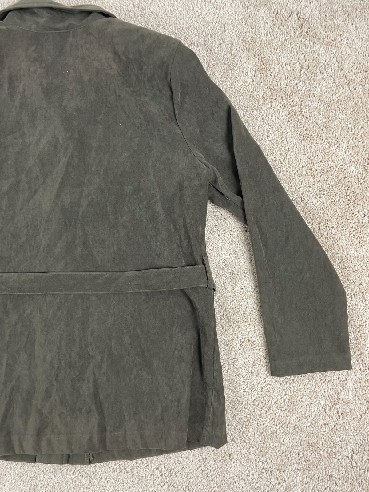 Clio Basic Jacket Womens Medium Collared Button U… - image 6