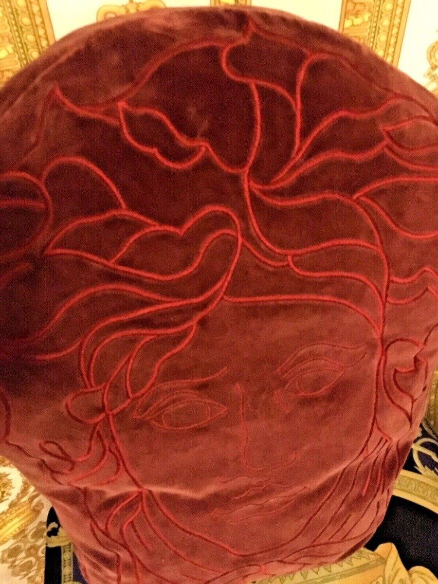 VERSACE CUSHION MEDUSA PILLOW THROW LUXURY HOME SOFA CHAIR BED DECOR SALE