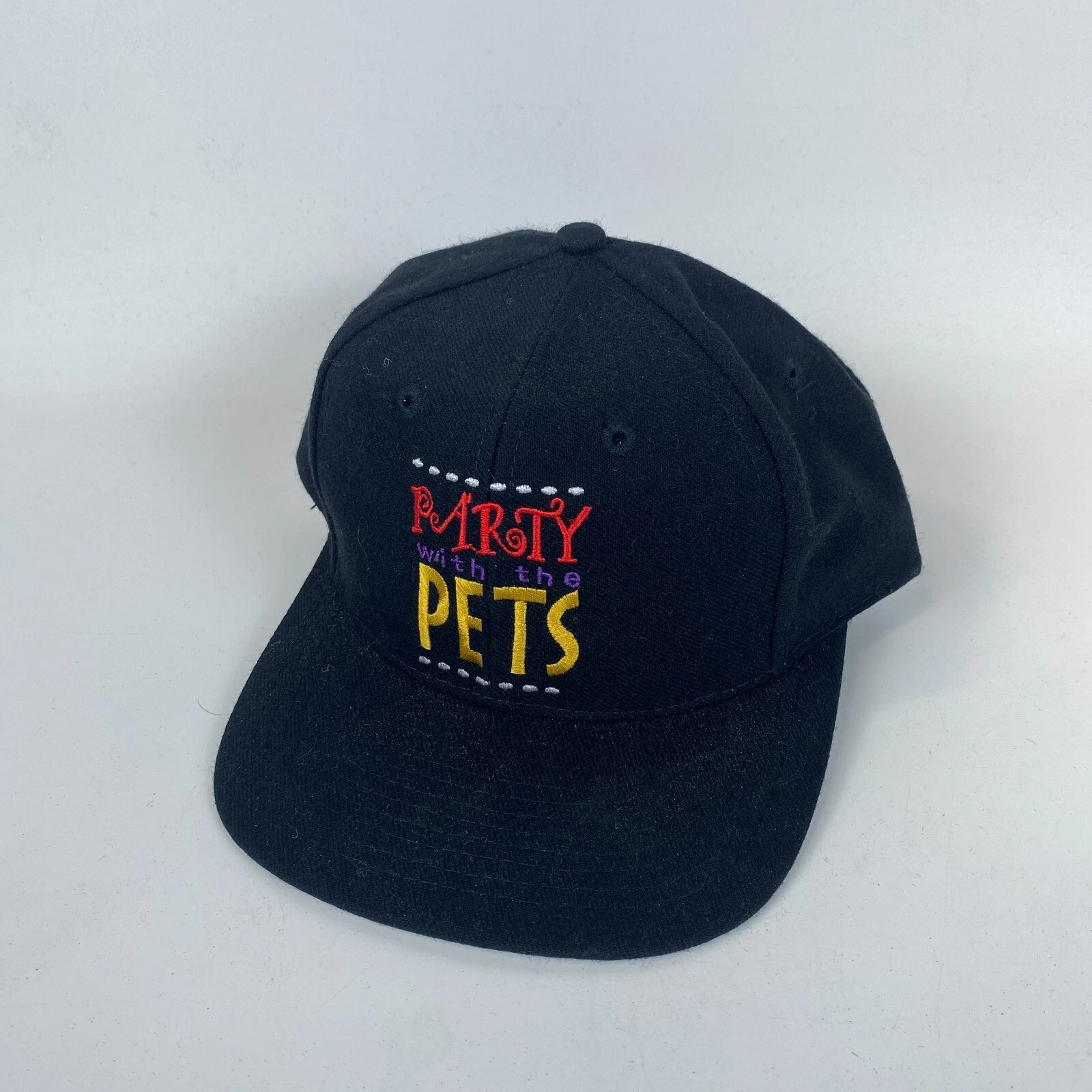 Casquette de baseball Sportcap Supreme homme taille unique noire fête avec les animaux strapback