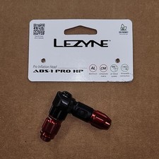 Lezyne ABS-1 Pro High Pressure Bike Pump Chuck Head Presta Shrader NO PACKAGING