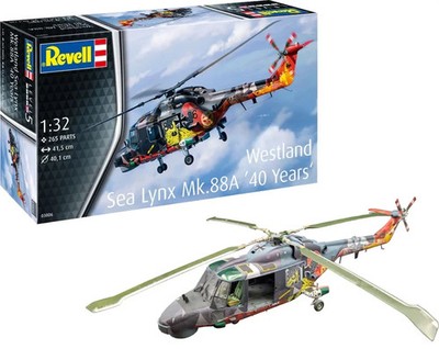 Revell 1:32 03806 Westland Sea Lynx Mk.88A 40 Years Special Edition NEU OVP