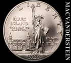 1986-P Ellis Island Dollar- Choice Brilliant Unc- Luster- No Reserve #L7008 — photo 1