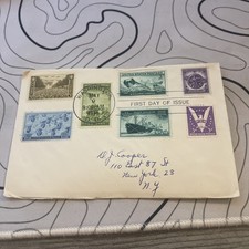 U.S-1946- COAST GAURD -FDC-#B80