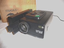 Proiettore diapositive Reflecta AF1800 vassoio scorrevole, telecomando cablato + BOX PDF info